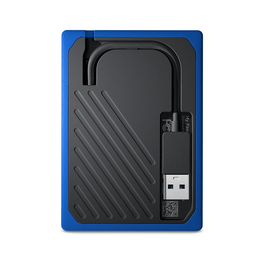 card de memorie sandisk my passport go 500 gb albastru