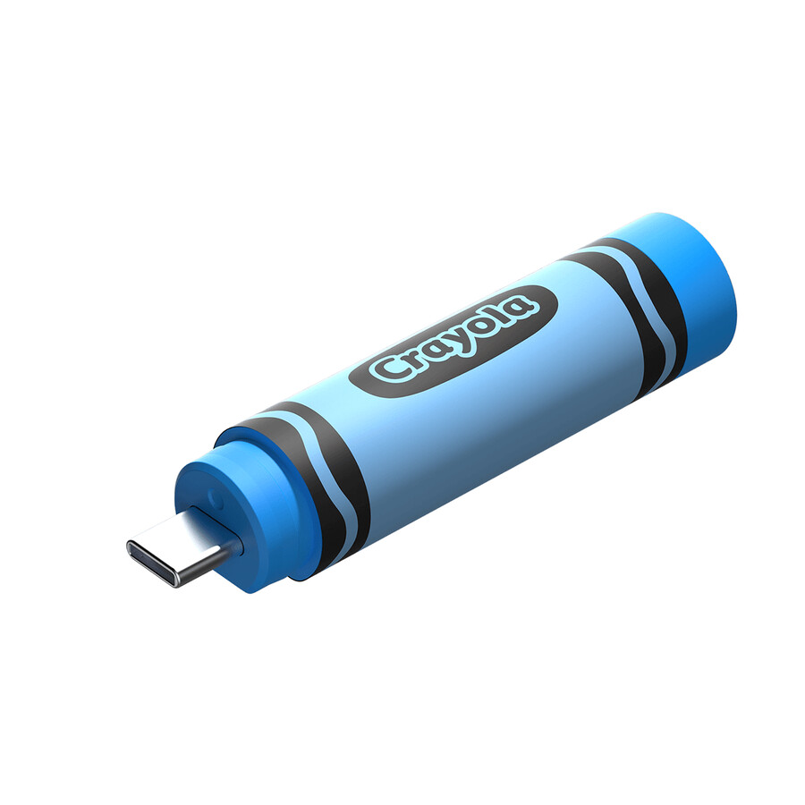 unitate flash usb-c sandisk crayola de 64 gb culoare violet intens sandisk