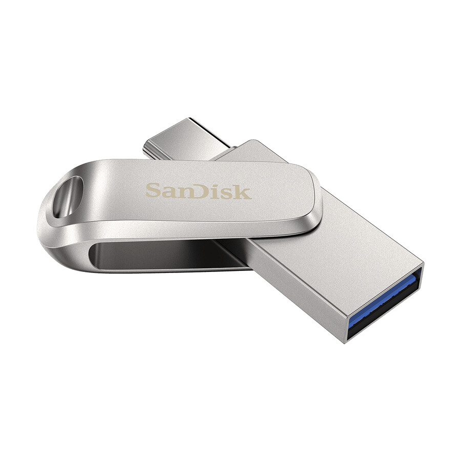 unitate flash usb type-c sandisk ultra dual drive luxe 512 gb aurie sandisk